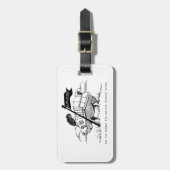 Bagagelabel met Wai. (Voorkant verticaal)