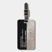 Bagagelabel mousserende harsen (Voorkant verticaal)