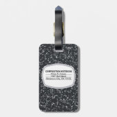Bagagelabel Notitieboek (Achterkant verticaal)