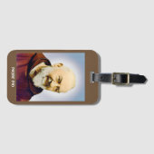 Bagagelabel Padre Pio (Voorkant (horizontaal))