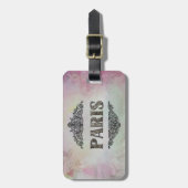 Bagagelabel Parijs (Voorkant verticaal)