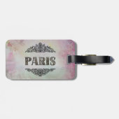 Bagagelabel Parijs (Achterkant horizontaal)