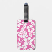 Bagagelabel PINK BIKINI (FLAMINGO PINK) (Achterkant verticaal)