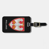 BAGAGELABEL POLEN (Voorkant horizontaal)