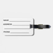 BAGAGELABEL POLEN (Achterkant horizontaal)