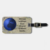Bagagelabel - Reizen (Voorkant horizontaal)
