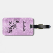 bagagelabel Schatje paarse glans (Achterkant horizontaal)