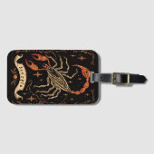 Bagagelabel Schorpioen Hemelse Zodiac Art (Voorkant (horizontaal))