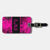 Bagagelabel Spuitverf Splatter Effect (Voorkant horizontaal)