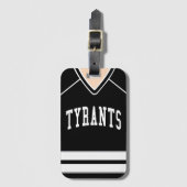 bagagelabel-teamplaatsvervanger bagagelabel (Voorkant (verticaal))