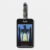 Bagagelabel toerisme Duitsland (Achterkant verticaal)