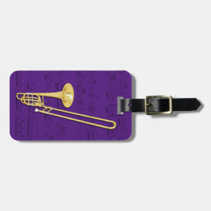 bagagelabel - Trombone (baars) - Kies kleur