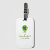 Bagagelabel van A Wanderlust For Life (Voorkant (verticaal))