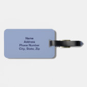 Bagagelabel van Amerikaanse militaire vliegtuigen (Achterkant horizontaal)