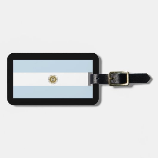 bagagelabel van Argentinië (Voorkant horizontaal)