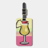 Bagagelabel van de Drink van de boot (Voorkant verticaal)