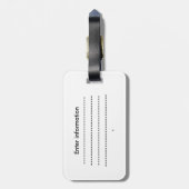 bagagelabel van de liefde Canada Red maple leaf (Achterkant verticaal)