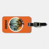 Bagagelabel van de tropen (Voorkant horizontaal)