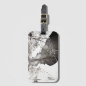 Bagagelabel van de Winterkreek (2.0) (Voorkant (verticaal))