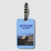 Bagagelabel van het Mellitologisch Reservaat van S (Voorkant (verticaal))