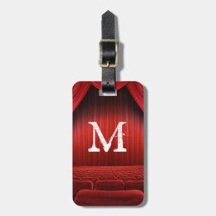 Bagagelabel van het Red Curtain Theater Monogram