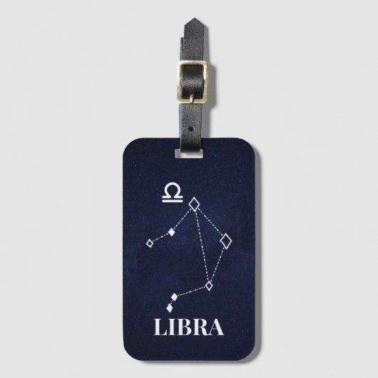 Bagagelabel van Libra Constellation (Voorkant (verticaal))
