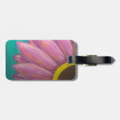  Bagagelabel van Roze Daisy (Achterkant horizontaal)