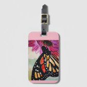 Bagagelabel van vlinder (Voorkant (verticaal))