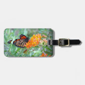 Bagagelabel van vlinder (Voorkant horizontaal)