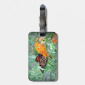 Bagagelabel van vlinder (Achterkant verticaal)