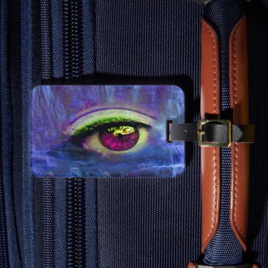 Bagagelabel van watervallen (Voorkant Insitu 4)