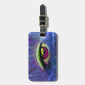 Bagagelabel van watervallen (Voorkant verticaal)