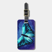 bagagelabel/vlinder bagagelabel (Voorkant verticaal)