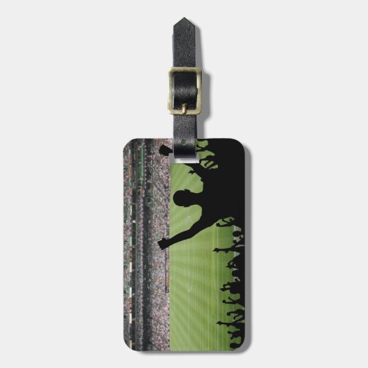 Bagagelabel Voetbal (Voorkant verticaal)