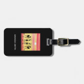 Bagagelabel voor African Art Sunset Break (Voorkant horizontaal)