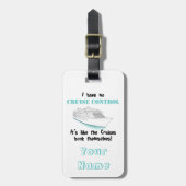 Bagagelabel voor cruisecontrole (Voorkant verticaal)