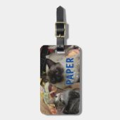 Bagagelabel voor de Top en de Freddie (Voorkant verticaal)