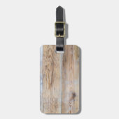 Bagagelabel voor houtontwerp (Voorkant verticaal)