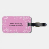 bagagelabel voor meisjes (Achterkant horizontaal)