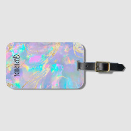 bagagelabel voor optische textuur