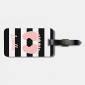 Bagagelabel voor persoonlijk baby (Achterkant horizontaal)