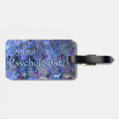 Bagagelabel voor psycholoog op school (Achterkant horizontaal)