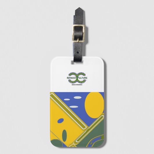 Bagagelabel voor reizen (Voorkant (verticaal))