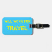 Bagagelabel voor reizen (Voorkant horizontaal)