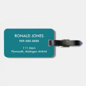 Bagagelabel voor richtingaanwijzers (Achterkant horizontaal)