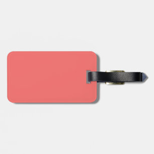 Bagagelabel voor zwarte en zalm