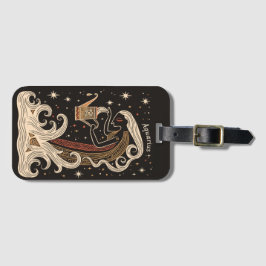 Bagagelabel Waterman Hemelse Dierenriem Kunst