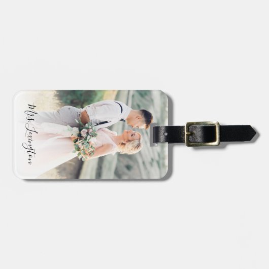 Bagagelabel Weddenschap Foto Keepomwille (Voorkant horizontaal)
