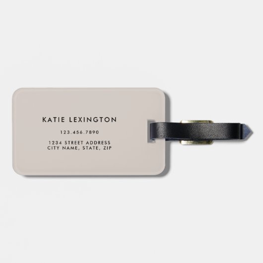 Bagagelabel Weddenschap Foto Keepomwille (Achterkant horizontaal)