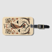 Bagagelabel Weegschaal Hemelse Zodiac Art (Voorkant (horizontaal))